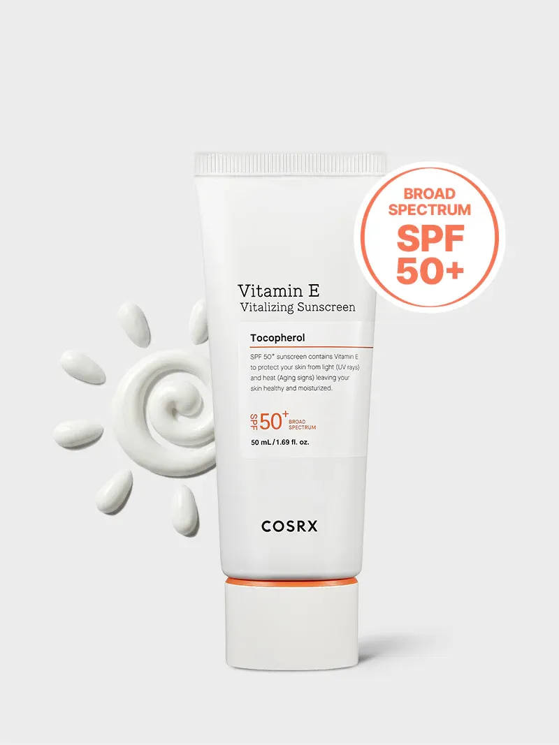 Cosrx Vitamin E Vitalizing Sunscreen Spf 50+(50ml)
