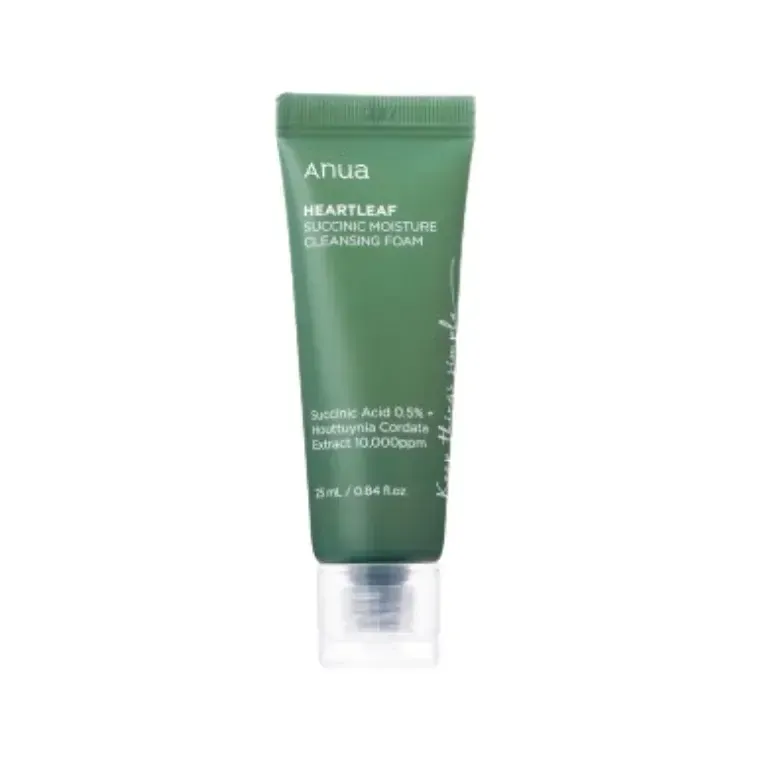 Anua Heartleaf Succinic Moisture Cleansing Foam (25ml)
