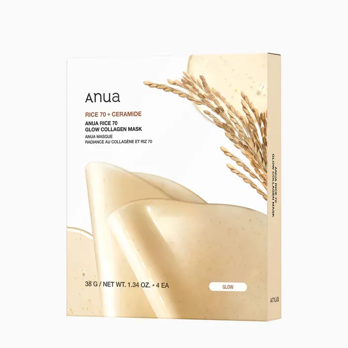 Anua Rice 70 Glow Collagen Mask (38gm)
