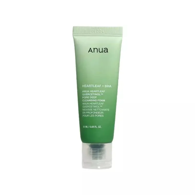 Anua - Heartleaf Quercetinol Pore Deep Cleansing Foam Mini 25 ml