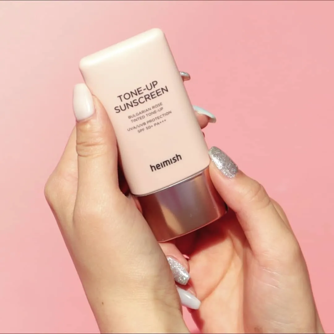 HEIMISH BULGARIAN ROSE TINTED TONE-UP SUNSCREEN SPF50+ PA+++