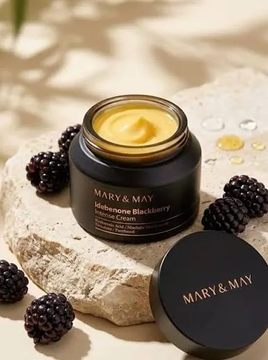 Mary&May Idebenone + Blackberry Complex Intensive Total Care Cream (70gm)