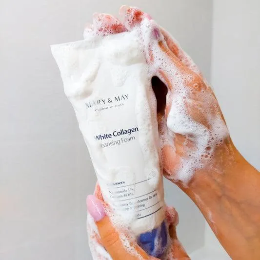 Mary&May White Collagen Cleansing Foam (150ml)