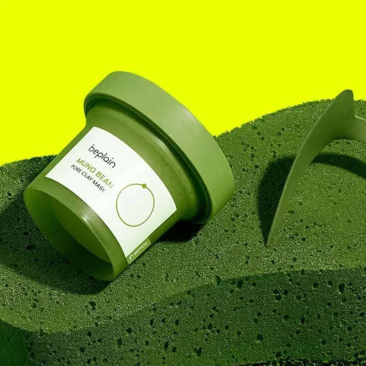 Beplain Mung Bean Pore Clay Mask Set (120ml)