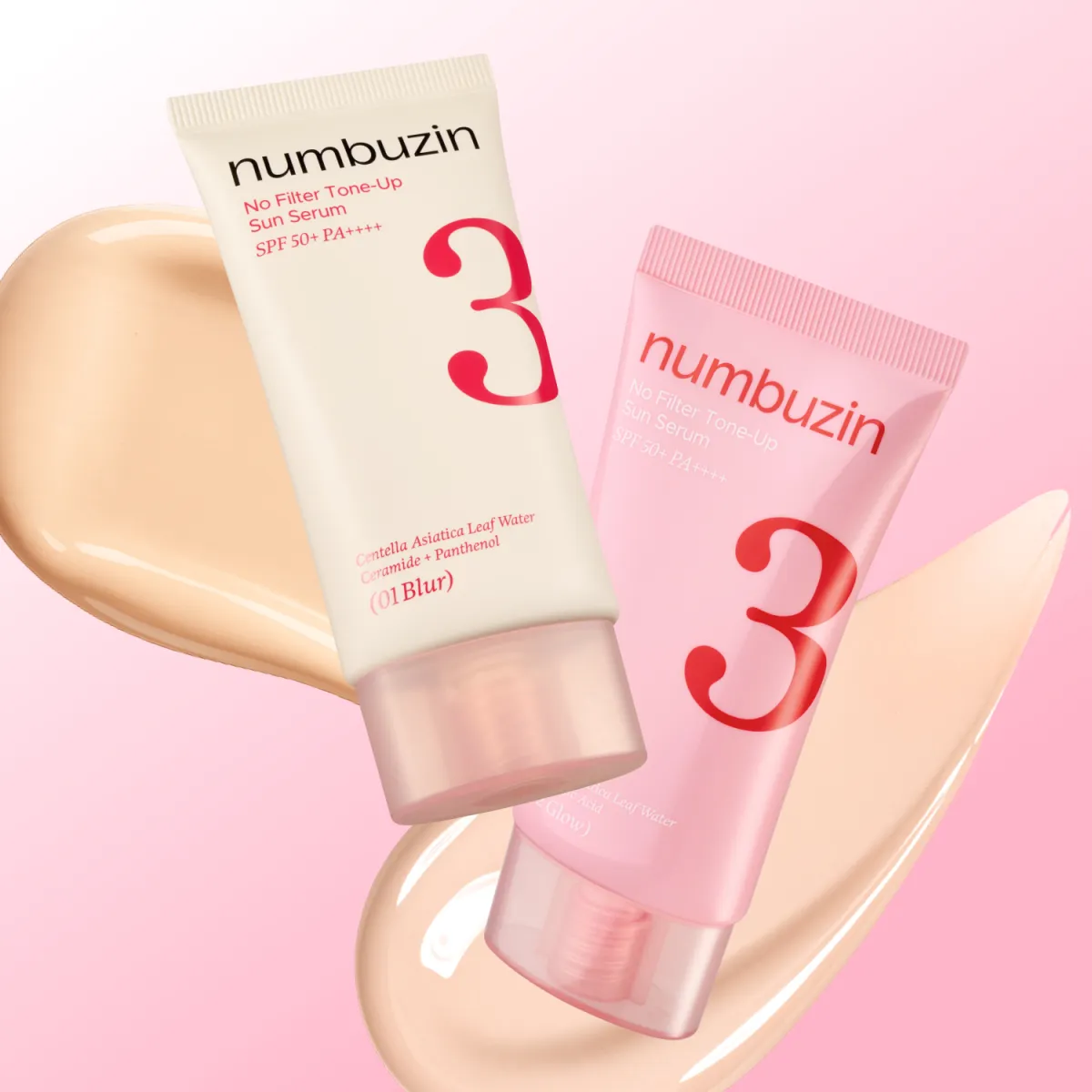 NUMBUZIN No.3 No Filter Tone-Up Sun Serum 02 Glow - 50ml