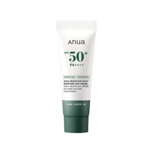 ANUA Heartleaf Silky Moisture Sun Cream Mini - 10ml