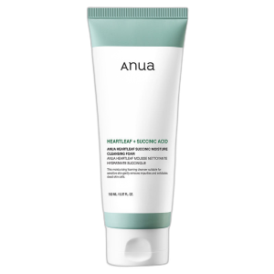 Anua Heartleaf Succinic Moisture Cleansing Foam