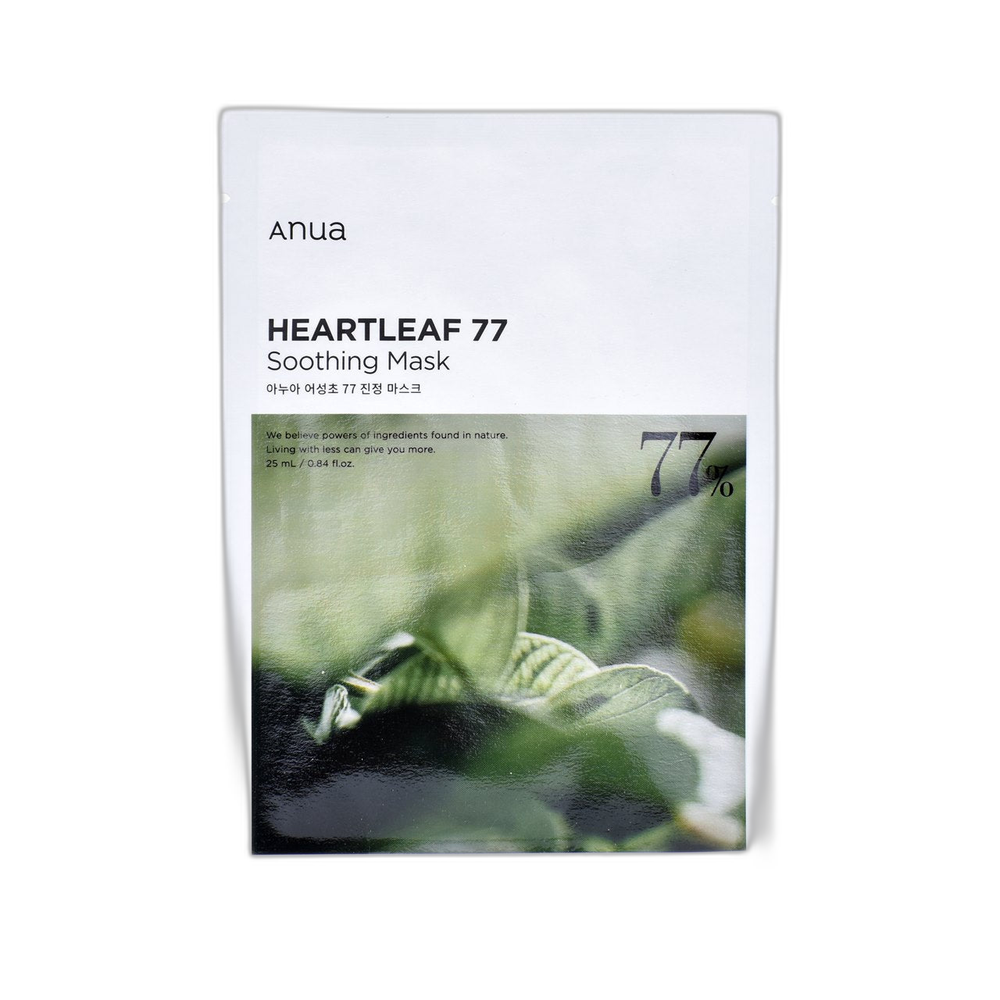 Anua Heartleaf 77+ Hyaluron Soothing Sheet Mask (25ml)