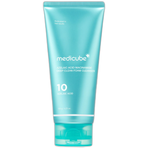 Medicube Azelaic Acid Niacinamide Deep Clean Foam Cleanser (120g)