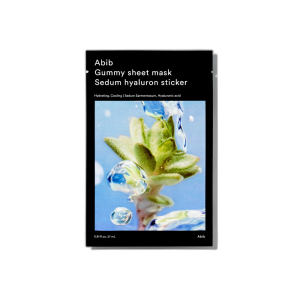 ABIB Gummy Sheet Mask Sedum Hyaluron Sticker 27ml (10 Sheets)