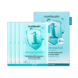 NUMBUZIN No.1 Pantothenic B5 Hyaluronic Active Clear Mask 26ml