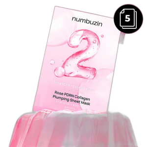 NUMBUZIN No.2 Rose PDRN Collagen Plumping Sheet Mask - 33ml
