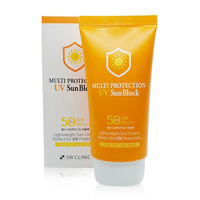 3W Clinic Multi Protection UV Sun Block SPF 50+/PA+++ (70ml)