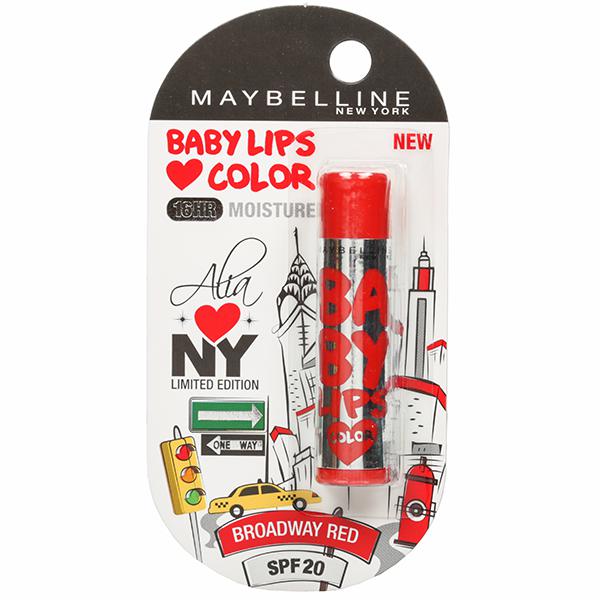 Maybelline Baby Lips Color Lip Balm Broadway Red