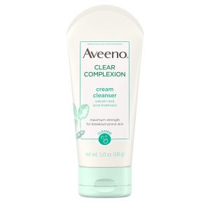 Aveeno Clear Complexion Cream Cleanser 141g