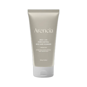 ARENCIA Rice + LHA Pore Control Rice Cake Cleanser 150gm