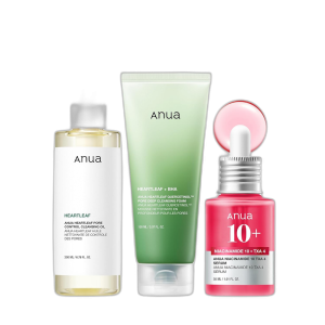 Anua 3-Step Glass Skin Beginner Kit