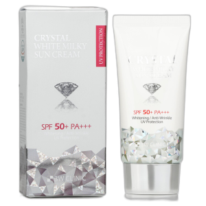 3W Clinic Crystal White Milky Sun Cream SPF 50+ PA+++ 50ml