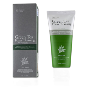 3w Clinic Green Tea Cleansing Foam- 100ml