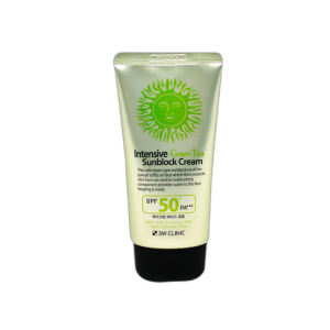 3W Clinic Intensive Green Tea Sunblock Cream SPF 50+PA+++ (70ml)