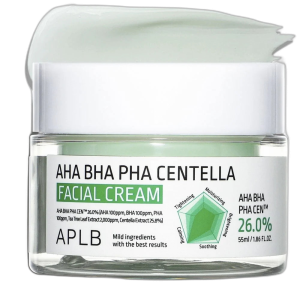 APLB AHA BHA PHA Centella Facial Cream 55ml