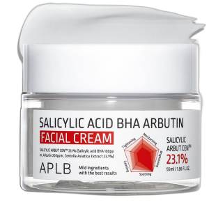 APLB Salicylic Acid BHA Arbutin Facial Cream 55ml