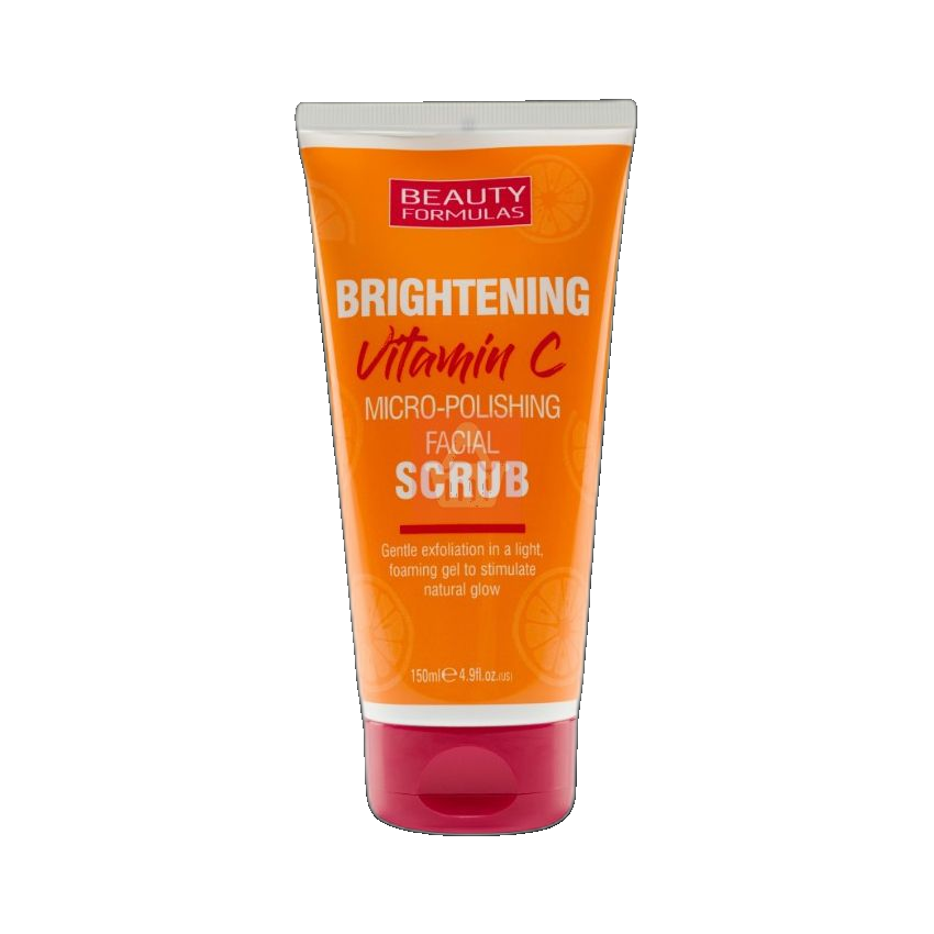 Beauty Formulas Brightening Vitamin C Micro Polishing facial scrub 150ml