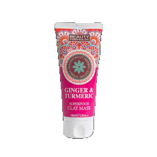 Beauty Formulas Ginger & Turmeric superfood clay mask 100ml