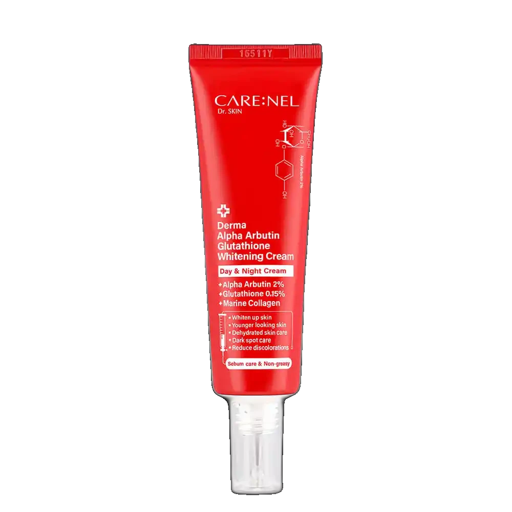 CARE:NEL Derma Alpha Arbutin Glutathione Whitening Cream 45ml