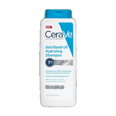 CeraVe Anti-Dandruff Hydrating Shampoo 355ml