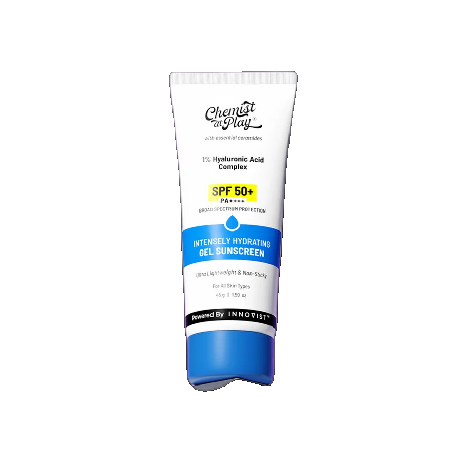 Chemist At Play 1% Hyaluronic Acid Gel Sunscreen SPF 50+ PA++++ 45 gm