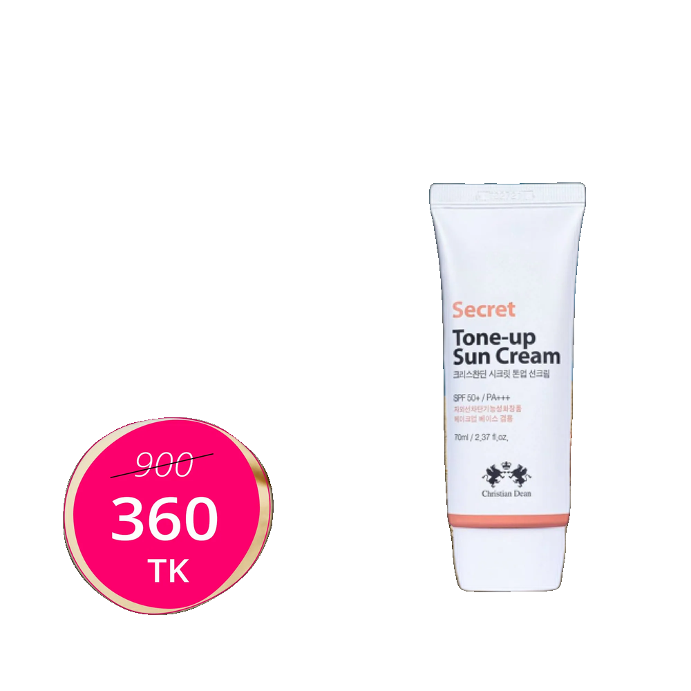 Christian Dean Secret Tone-Up Sun Cream SPF 50+ PA+++