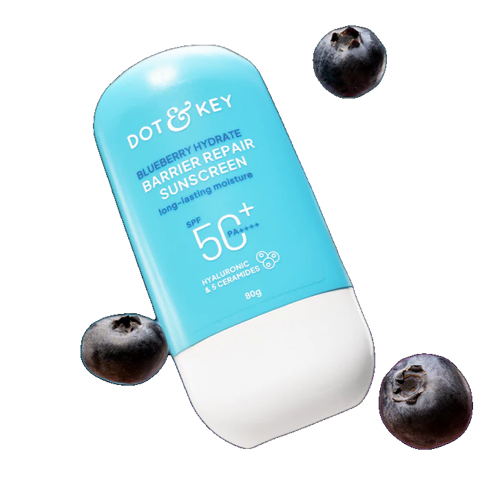 Dot & Key Blueberry Hydrate Barrier Repair Sunscreen SPF 50+ PA++++ 80g