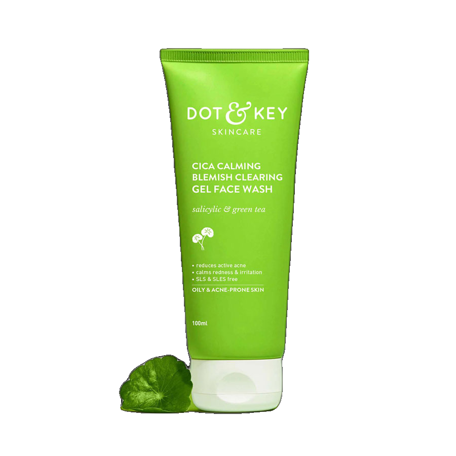 Dot & Key Cica Calming Blemishes Clearing Face Wash with 2% Salicylic Acid 100ml