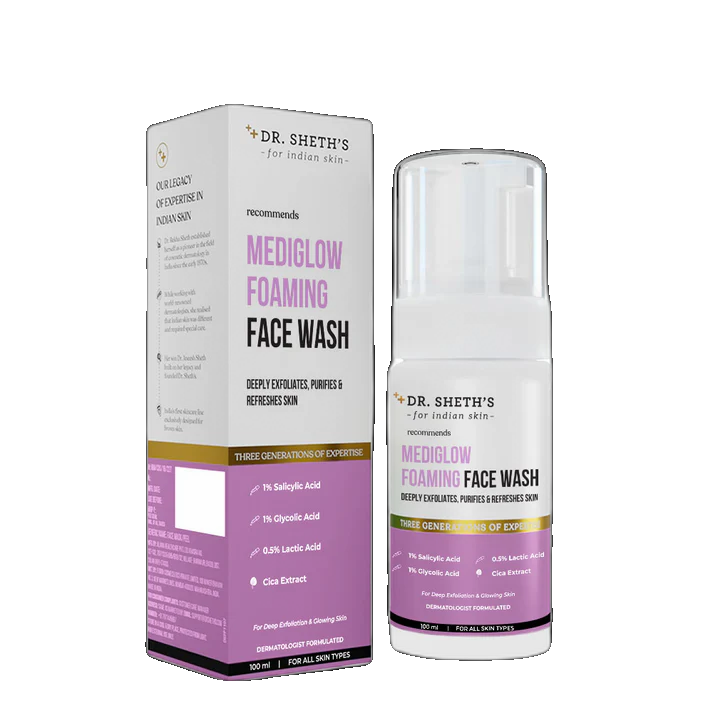 Dr sheths Mediglow Foaming Face Wash – 100ml
