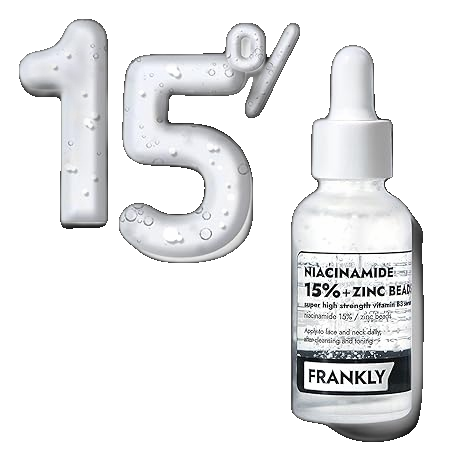 FRANKLY Niacinamide 15% Zinc Beads Serum 30ml