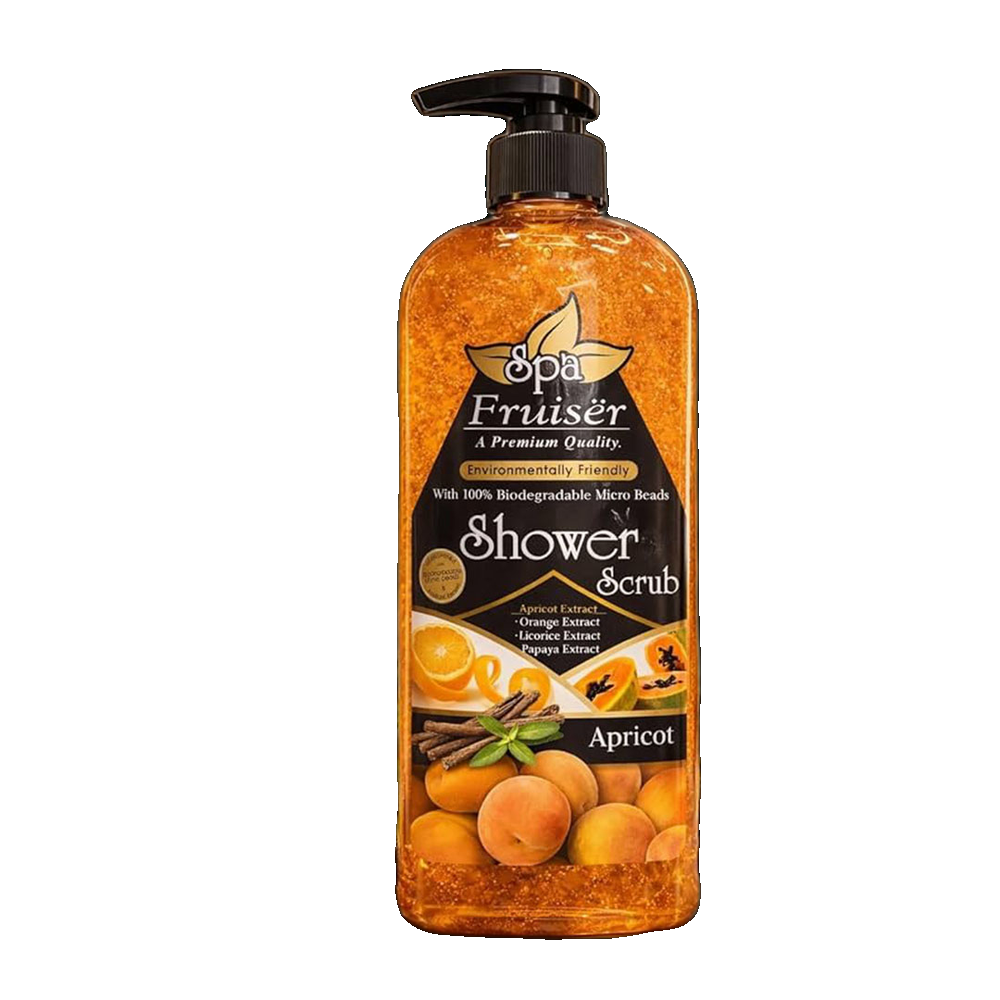 Fruiser Spa Apricot Shower Scrub 730ml