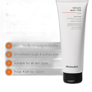 Minimalist Salicylic Acid + LHA 02% Body Wash