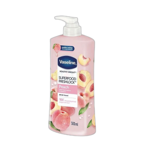 Vaseline Healthy Bright Superfood Freshlock Peach Body Lotion – 500ml