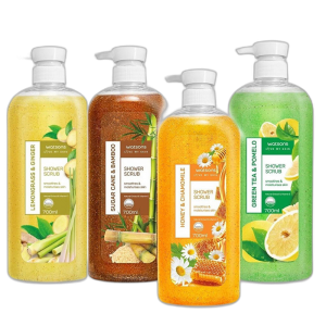 Watsons Love My Skin Honey & Chamomile Shower Scrub – 700ml