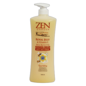 Zen Garden Royal Jelly & Vitamin E Deep Moisturising Nourishing Shower Cream 1000ml