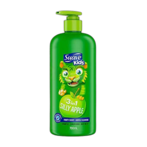 Suave Kids 3in1 Silly Apple Wonder Shampoo Conditioner & Body Wash 700ml