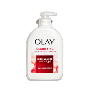 Olay Clarifying Daily Facial Cleanser Niacinamide + Peptide24 – 473ml