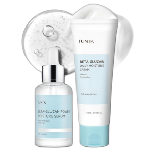 IUNIK Beta-Glucan Deep Hydration Duo cream 60ml+serum 50ml