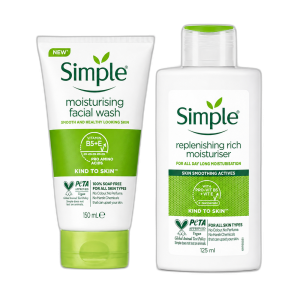 Simple Nourish & Moisture Care Duo (150ml + 125ml)