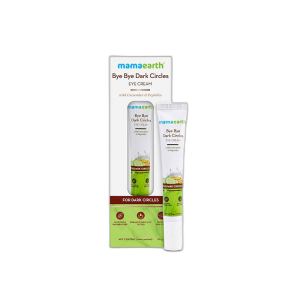 Mamaearth bye bye dark circles eye cream with cucumber & peptides for dark circles – 20ml