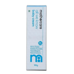 Mothercare All We Know Baby Cream (for 0+ Months) 100g
