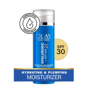 Olay Hyaluronic + Peptide 24 Face Moisturizer SPF 30 – 50ml