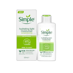 Simple Kind to Skin Hydrating Light Moisturiser 125ml