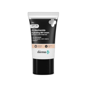 The Derma Co 2% Niacinamide Hydrating BB Cream 01 Warm Base 30g